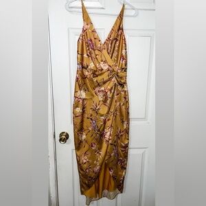 Express - Size Small - Satin Midi Dress